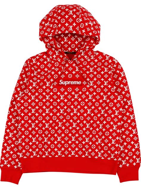 supreme louis vuitton felpa falsa